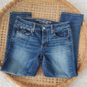 American Eagle "Boy Crop" Stretch Jeans